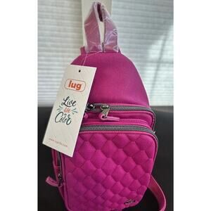 Lug Scurry Matte Luxe VL Sling Crossbody Orchid Floral